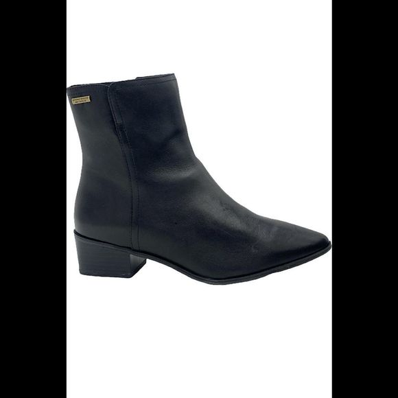 Rockport Leather Mid Boots Geovana Black - Medium - Picture 1 of 5